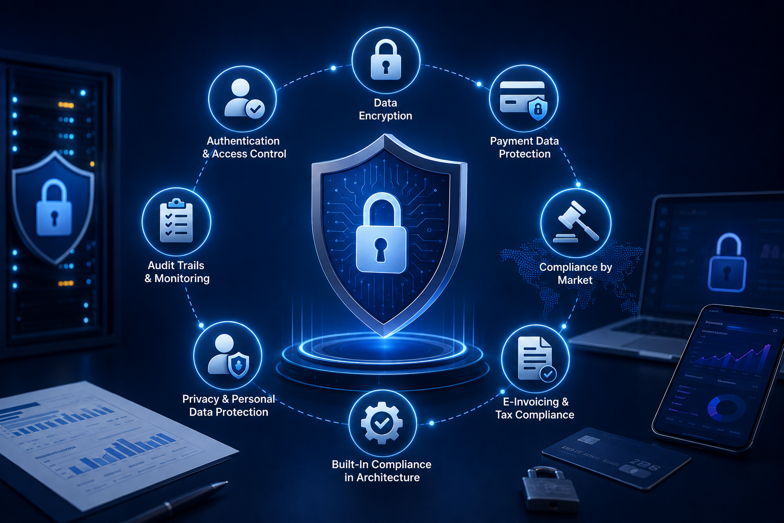 Security and Compliance Requirements for Billing Software