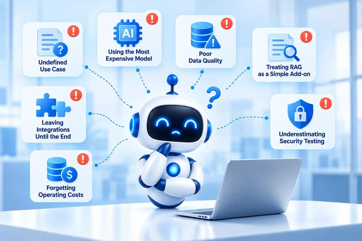 Common Mistakes That Increase AI Chatbot Development Costs