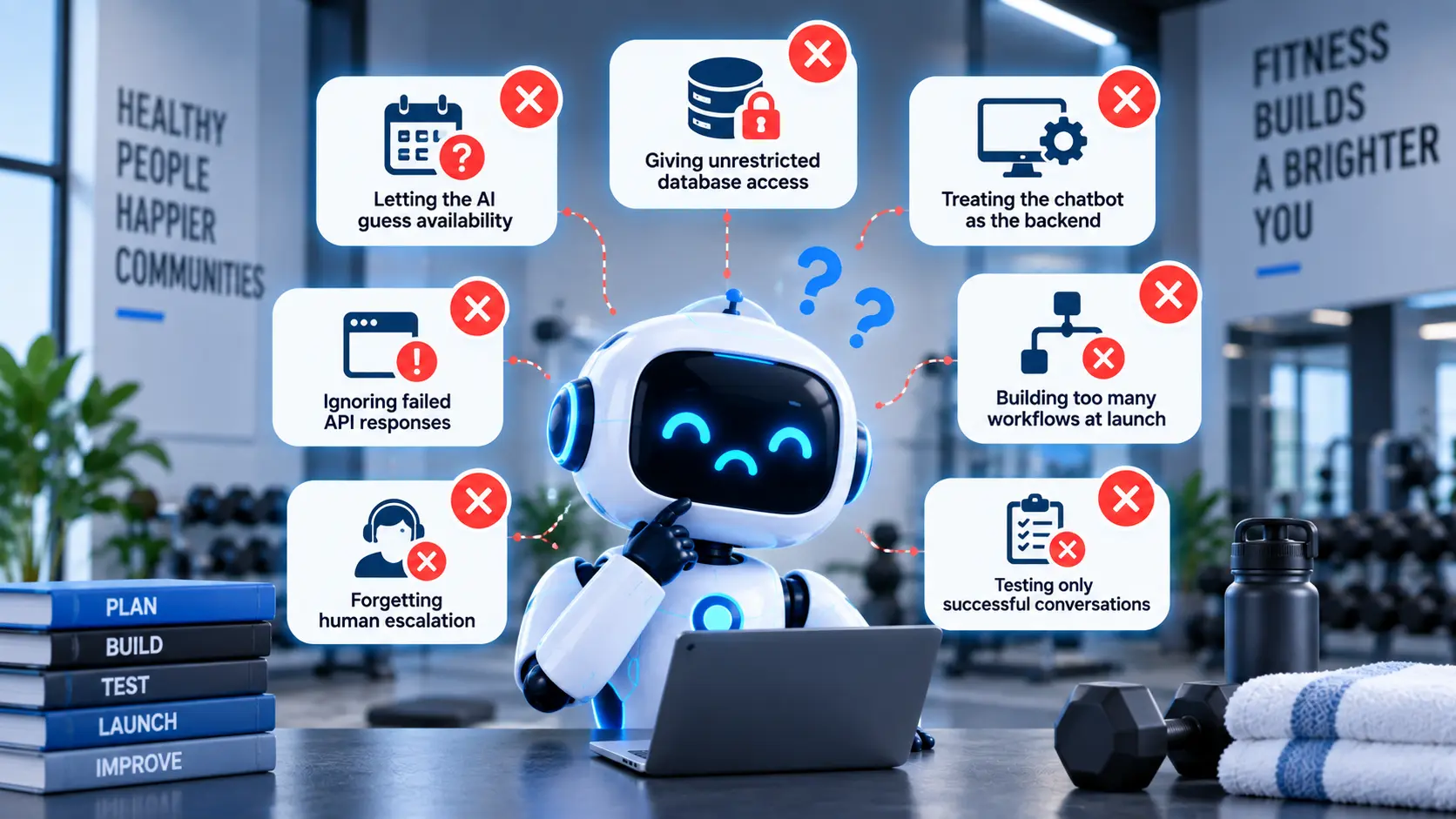 Common Mistakes When Building a Fitness Scheduling Chatbot