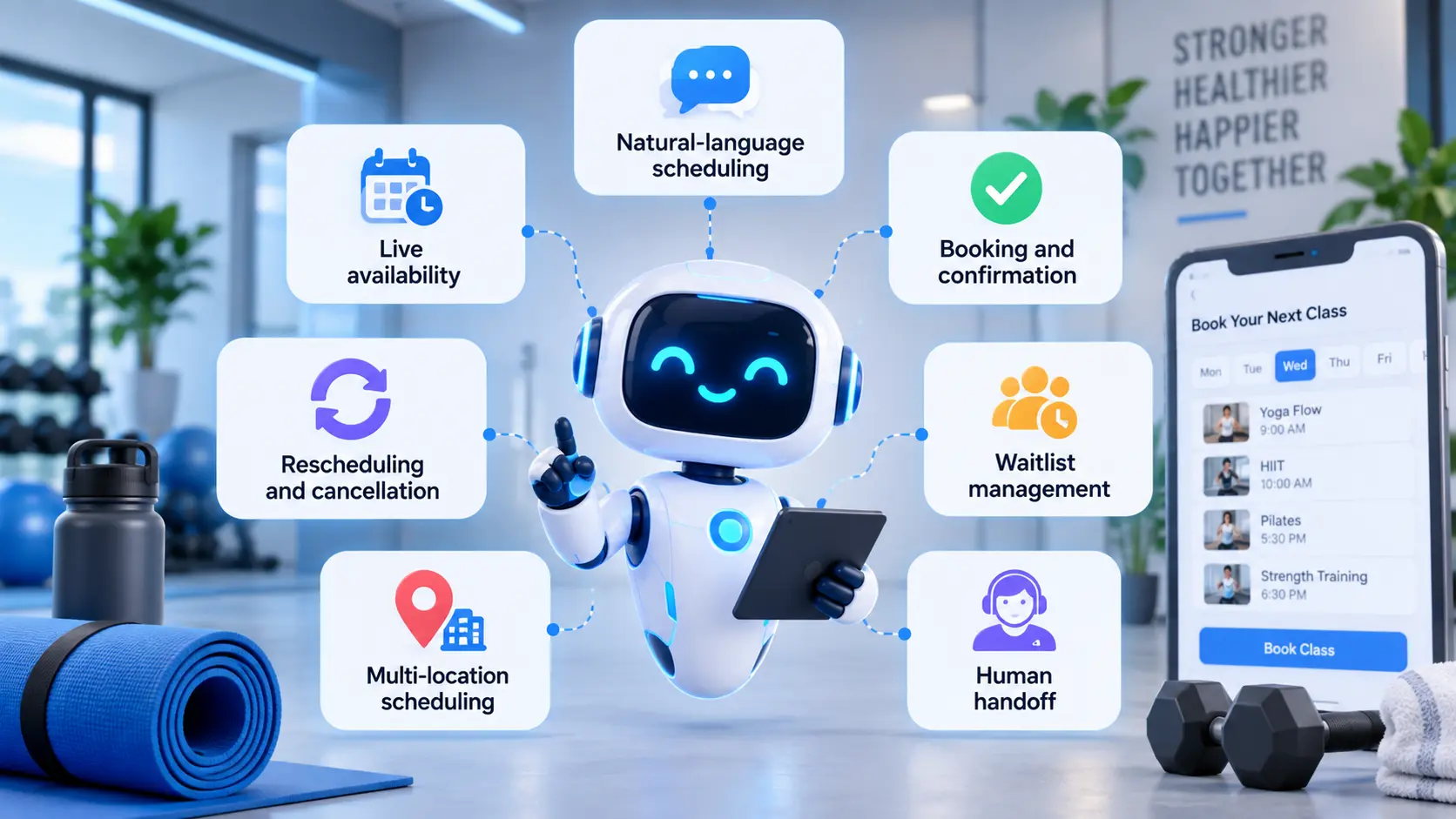 Core Features to Include in a Fitness Scheduling Chatbot